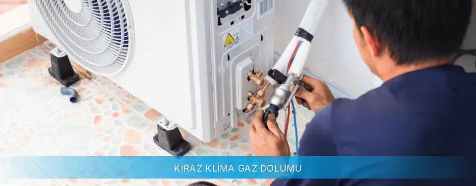 Kiraz İlçemi Midea Klima Gaz Dolumu