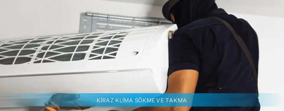 Kiraz İlçemi Midea Klima Sökme ve Takma